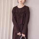 DK.BROWN | 【セットアイテム】起毛リブキャミセットワンピース | coen【women】