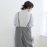 フロントジップデザインデニムサロペット | coen【women】 | 詳細画像7 