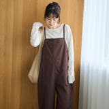 ポリツイルサロペット | coen【women】 | 詳細画像10 