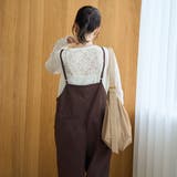 ポリツイルサロペット | coen【women】 | 詳細画像11 