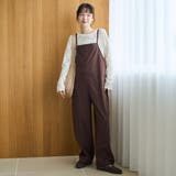 ポリツイルサロペット | coen【women】 | 詳細画像7 