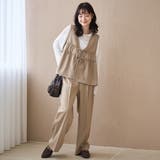 【セットアイテム】リネンライク ビスチェセットアップ | coen【women】 | 詳細画像2 