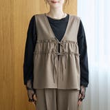 【セットアイテム】リネンライク ビスチェセットアップ | coen【women】 | 詳細画像25 