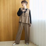 MOCA | 【セットアイテム】リネンライク ビスチェセットアップ | coen【women】