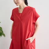 【MARKET（マーケット）】スキッパーフレンチスリーブワンピース | coen【women】 | 詳細画像16 