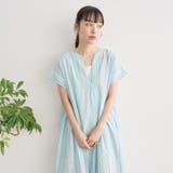 【MARKET（マーケット）】スキッパーフレンチスリーブワンピース | coen【women】 | 詳細画像30 