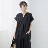 【MARKET（マーケット）】スキッパーフレンチスリーブワンピース | coen【women】 | 詳細画像5 