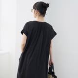 【MARKET（マーケット）】スキッパーフレンチスリーブワンピース | coen【women】 | 詳細画像6 