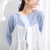 3Dフラワー刺繍 キャミワンピース（ドット柄） | coen【women】 | 詳細画像8 