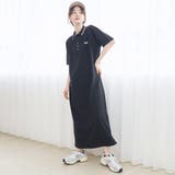 BLACK | 【Penneys（ぺニーズ）別注】ベーシックアソートポロ襟ワンピース | coen【women】