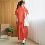 【Penneys(ぺニーズ)別注】配色ライン ティアードポロ襟ワンピース | coen【women】 | 詳細画像16
