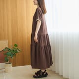 【Penneys(ぺニーズ)別注】配色ライン ティアードポロ襟ワンピース | coen【women】 | 詳細画像23