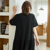 【Penneys(ぺニーズ)別注】配色ライン ティアードポロ襟ワンピース | coen【women】 | 詳細画像5
