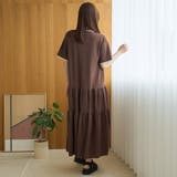 【Penneys(ぺニーズ)別注】配色ライン ティアードポロ襟ワンピース | coen【women】 | 詳細画像9