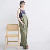 コットンリップストップサロペット | coen【women】 | 詳細画像12 