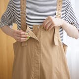 コットンリップストップサロペット | coen【women】 | 詳細画像25 