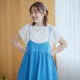 【セットアイテム】サッカーキャミワンピ フレンチスリーブTセット | coen【women】 | 詳細画像18