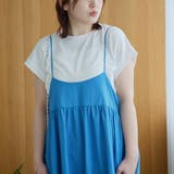 【セットアイテム】サッカーキャミワンピ フレンチスリーブTセット | coen【women】 | 詳細画像20
