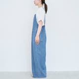 コットンレーヨンデニムサロペット | coen【women】 | 詳細画像25 
