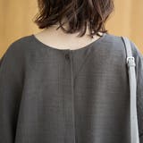 【接触冷感/UVカット/セットアイテム】リネンタッチTブラウスセットアップ | coen【women】 | 詳細画像17