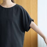 【接触冷感/UVカット/セットアイテム】リネンタッチTブラウスセットアップ | coen【women】 | 詳細画像37