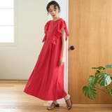 カットワークレース切替デザイン カットソーワンピース | coen【women】 | 詳細画像16 