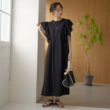 カットワークレース切替デザイン カットソーワンピース | coen【women】 | 詳細画像2 