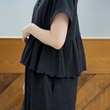 サッカーチェック Vネックオールインワンサロペット | coen【women】 | 詳細画像13