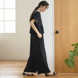 サッカーチェック Vネックオールインワンサロペット | coen【women】 | 詳細画像3