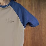 【汗染み軽減】アソートナンバリングロゴプリント ラグランTシャツワンピース | coen【women】 | 詳細画像13