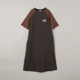 【汗染み軽減】アソートナンバリングロゴプリント ラグランTシャツワンピース | coen【women】 | 詳細画像23