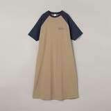 【汗染み軽減】アソートナンバリングロゴプリント ラグランTシャツワンピース | coen【women】 | 詳細画像26