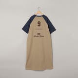 【汗染み軽減】アソートナンバリングロゴプリント ラグランTシャツワンピース | coen【women】 | 詳細画像27