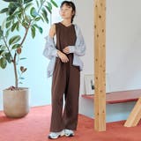 ミニ裏毛アメスリカットソーサロペット オールインワン | coen【women】 | 詳細画像13