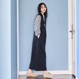 ポリツイル Vネック サロペット | coen【women】 | 詳細画像7