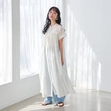 MARKET(マーケット)タック前開きワンピース | coen【women】 | 詳細画像2