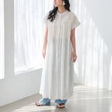 OFF WHITE | MARKET(マーケット)タック前開きワンピース | coen【women】