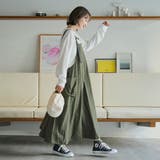 【C.Mt】エプロンワンピース | coen【women】 | 詳細画像15
