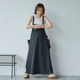 【C.Mt】エプロンワンピース | coen【women】 | 詳細画像3