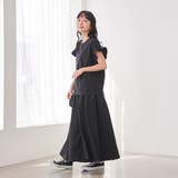 【C.mt】ポーチ付きフリルTEE&スカート(セットアップ) | coen【women】 | 詳細画像4