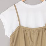 【セットアイテム】フレンチスリーブ Tシャツ＆ギャザーサロペット セット | coen【women】 | 詳細画像27 