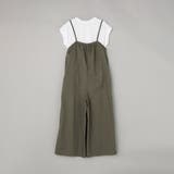 【セットアイテム】フレンチスリーブ Tシャツ＆ギャザーサロペット セット | coen【women】 | 詳細画像34 