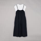 【セットアイテム】フレンチスリーブ Tシャツ＆ギャザーサロペット セット | coen【women】 | 詳細画像36 