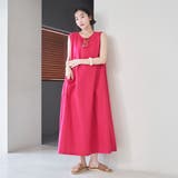 リネンライクフレアワンピース | coen【women】 | 詳細画像11