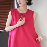 リネンライクフレアワンピース | coen【women】 | 詳細画像15