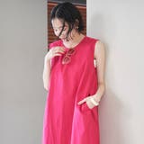 リネンライクフレアワンピース | coen【women】 | 詳細画像16