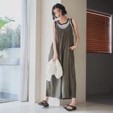 涼感強撚サンドサロペットパンツ | coen【women】 | 詳細画像15