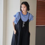 涼感強撚サンドサロペットパンツ | coen【women】 | 詳細画像5