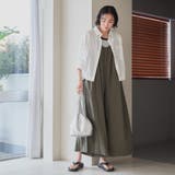 OLIVE | 涼感強撚サンドサロペットパンツ | coen【women】