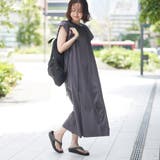 【接触冷感・UVカット】WELLTECT USA 袖リボンフレアワンピース | coen【women】 | 詳細画像6
